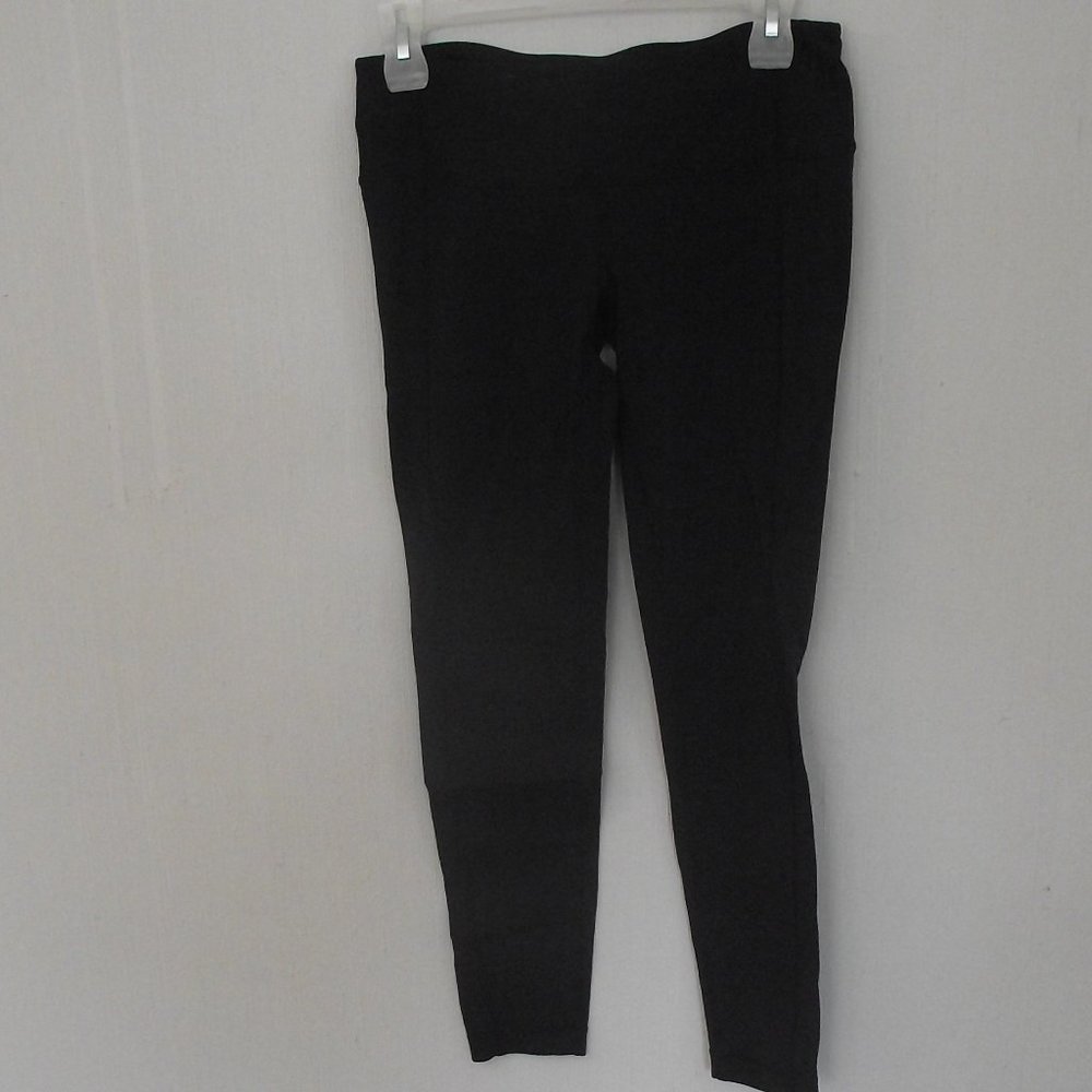 Plain black Athleta tights